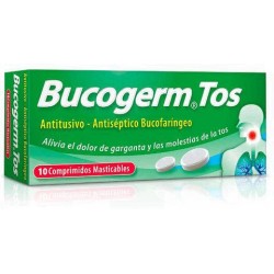 BUCOGERM TOS 10 COMP MASTICABLES MINTLAB