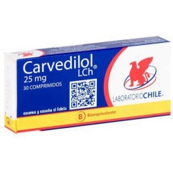 CARVEDILOL 25MG 30C