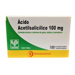 ACIDO ACETILSALICILICO COMP MAST 100 MG C/100