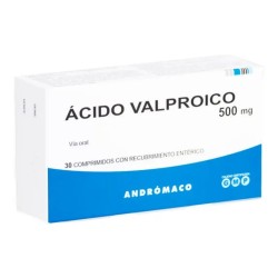 ACIDO VALPROICO COM REC 500MG X30 MC Acido Valproico