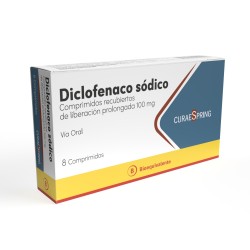 Diclofenaco Sodico 100mg LP X 8 Comp