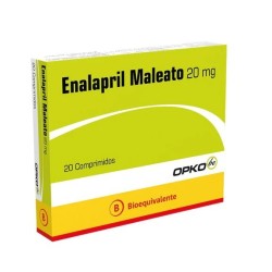 ENALAPRIL 20 MG. CAJA 20 COMP.  BE