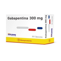 GABAPENTINA 300 MG CAPS X 30 BLISTER GENERICO