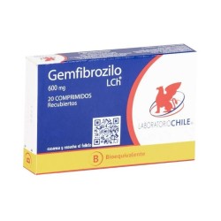 GEMFIBROZILO 600 MG X 20 COMP REC