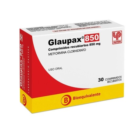 GLAUPAX COMP 850 MG C/30