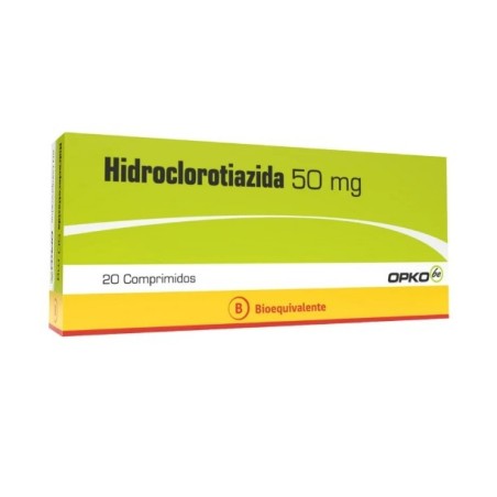 HIDROCLOROTIAZIDA 50MG 20 COMP OPKO