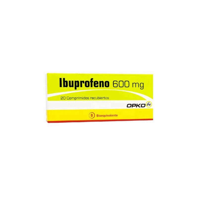 IBUPROFENO 600MG X 20 COM REC LAB OPKO