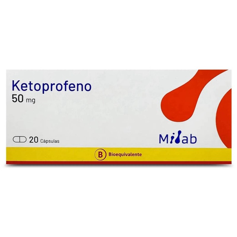 KETOPROFENO 50MG X 20 CAPS LAB MINLAB