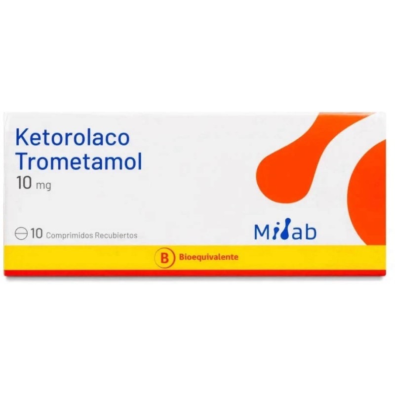 KETOROLACO 10MG 10 COMP REC MINTLAB