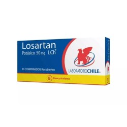 LOSARTAN POTASICO 50 MG X 30 CR