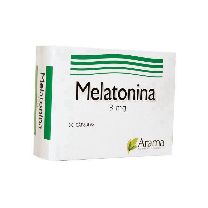 MELATONINA 3MG X 30 CAP LAB ARAMA