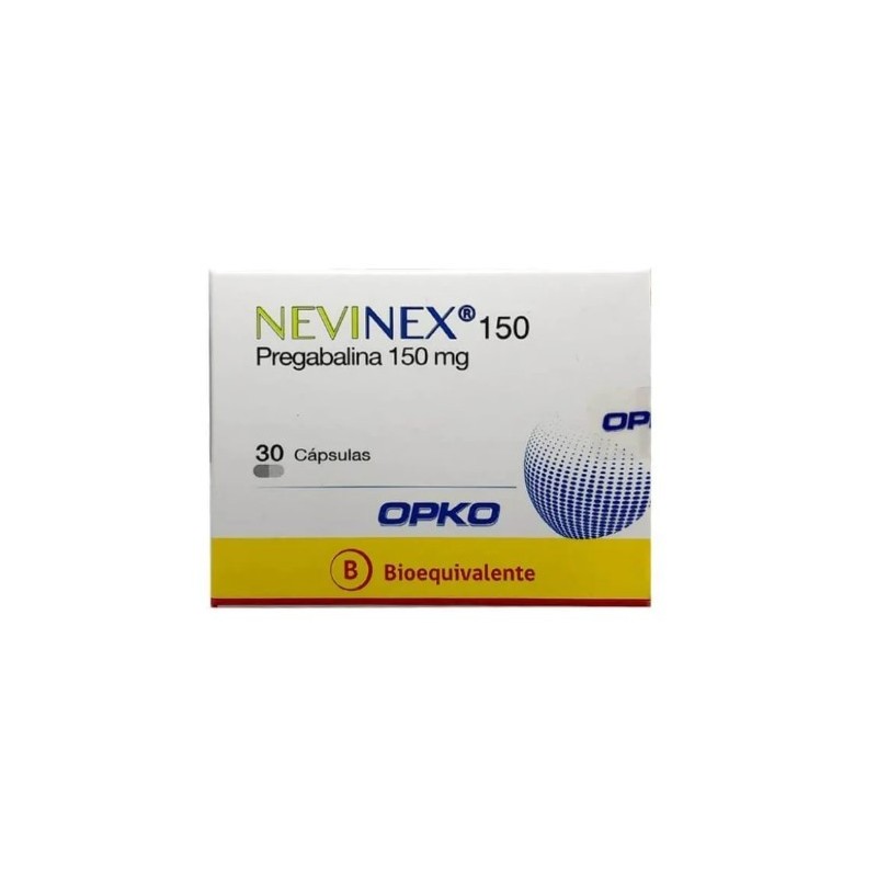 NEVINEX 150MG X 30 CAP  (Pregabalina)