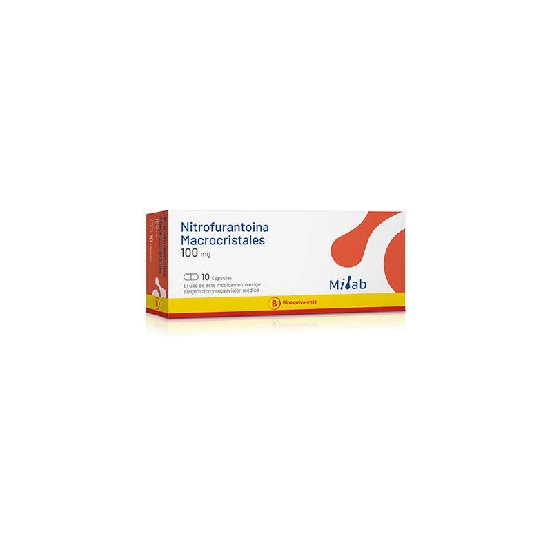 NITROFURANTOINA MACROCRISTALES 100MG 10 CAPSULAS MINTLAB