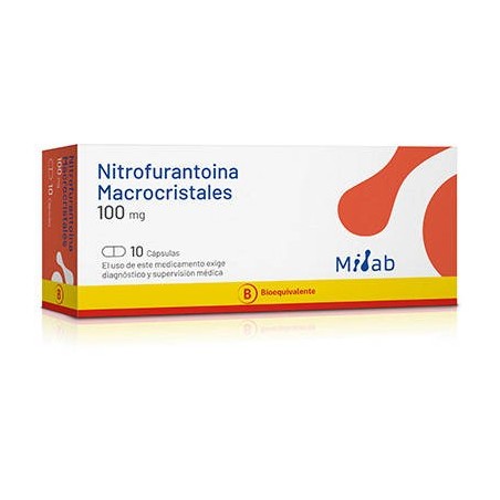 NITROFURANTOINA MACROCRISTALES 100MG 10 CAPSULAS MINTLAB