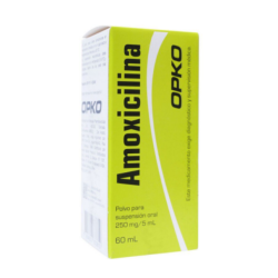 AMOXICILINA 500MG/5ML 60 ML OPKO POLVO SUSP