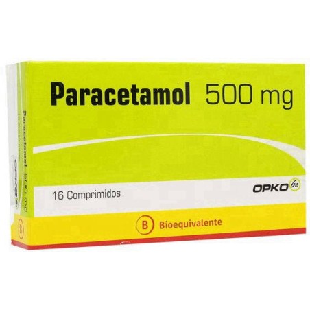 PARACETAMOL 500MG X 16 COMP OPKO