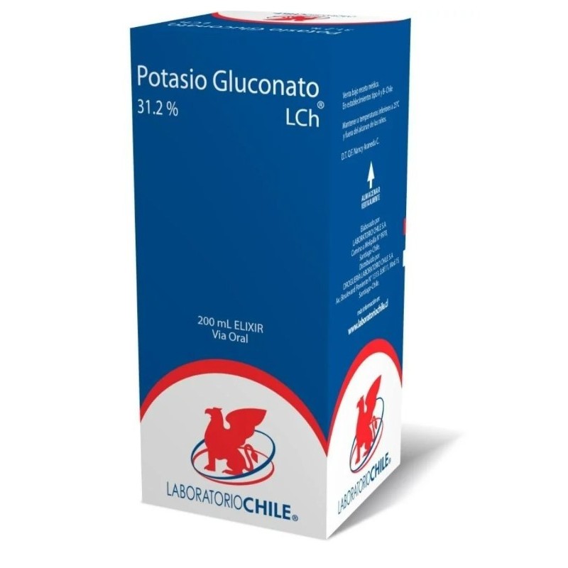 POTASIO GLUC. 31,2% ELIX. 200 ML.