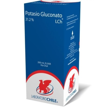 POTASIO GLUC. 31,2% ELIX. 200 ML.