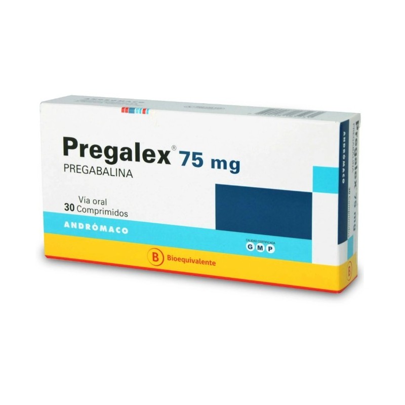 PREGALEX COM 75 MG X 30 (BLIST) (BE) Pregabalina