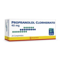 PROPRANOLOL 40MG 20 COMP MINTLAB