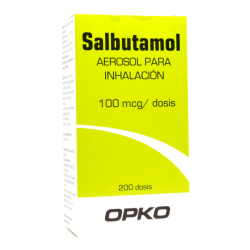 SALBUTAMOL (LF) 100 MCG. INH. 200 X 1