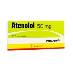 ATENOLOL 50MG X 20 COMP  (BE)