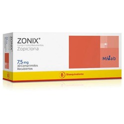 ZONIX ZOPICLONA 7.5MG 30 COMP REC MINTLAB