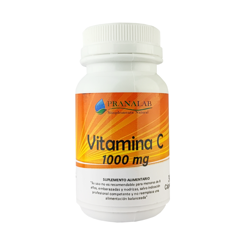 Vitamina C 1000 mg x 30 cap PRANALAB