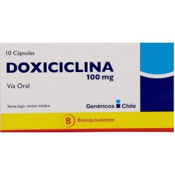 DOXICICLINA 100 MG x 10 CAPS MEGALABS