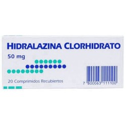 HIDRALAZINA HCL 50MG X 1005 BE LAB MINLAB