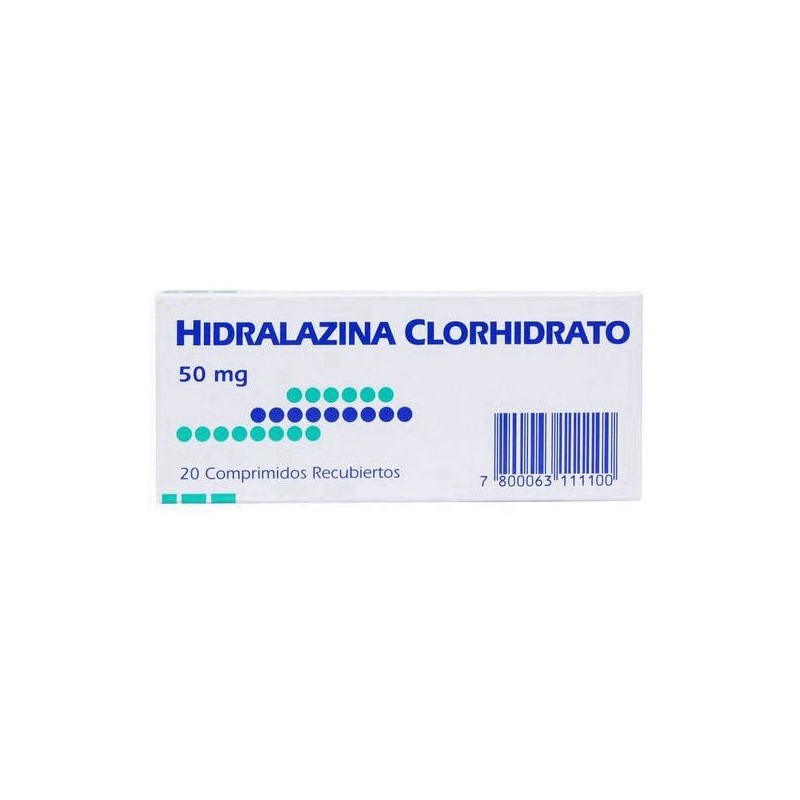 HIDRALAZINA HCL 50MG X 1005 BE LAB MINLAB