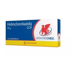 HIDROCLOROTIAZIDA 50MG X 20 COMP.